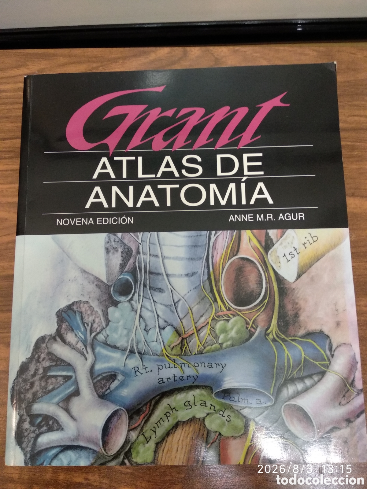 Libros de segunda mano de ciencias: Atlas de anatom&iacute;a de Grant(novena edici&oacute;n)