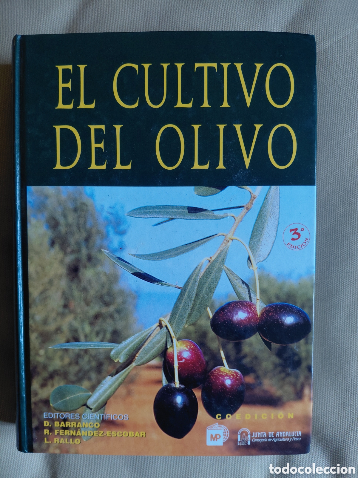Libros de segunda mano: EL CULTIVO DEL OLIVO.EDITORES CIENT&Iacute;FICOS.D. BARRANCO, R. FERN&Aacute;NDEZ ESCOBAR, L. RALLO COEDICI&Oacute;N MP J