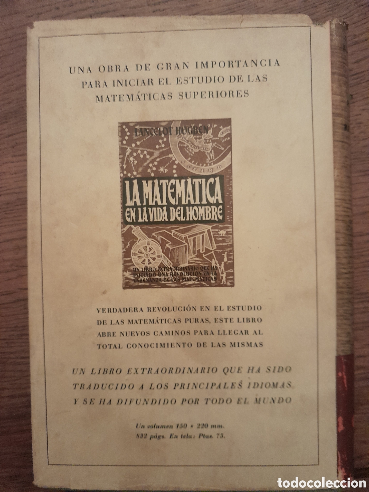 Libros de segunda mano de ciencias: El prodigioso jard&iacute;n de las matem&aacute;ticas 1943 - Foto 7