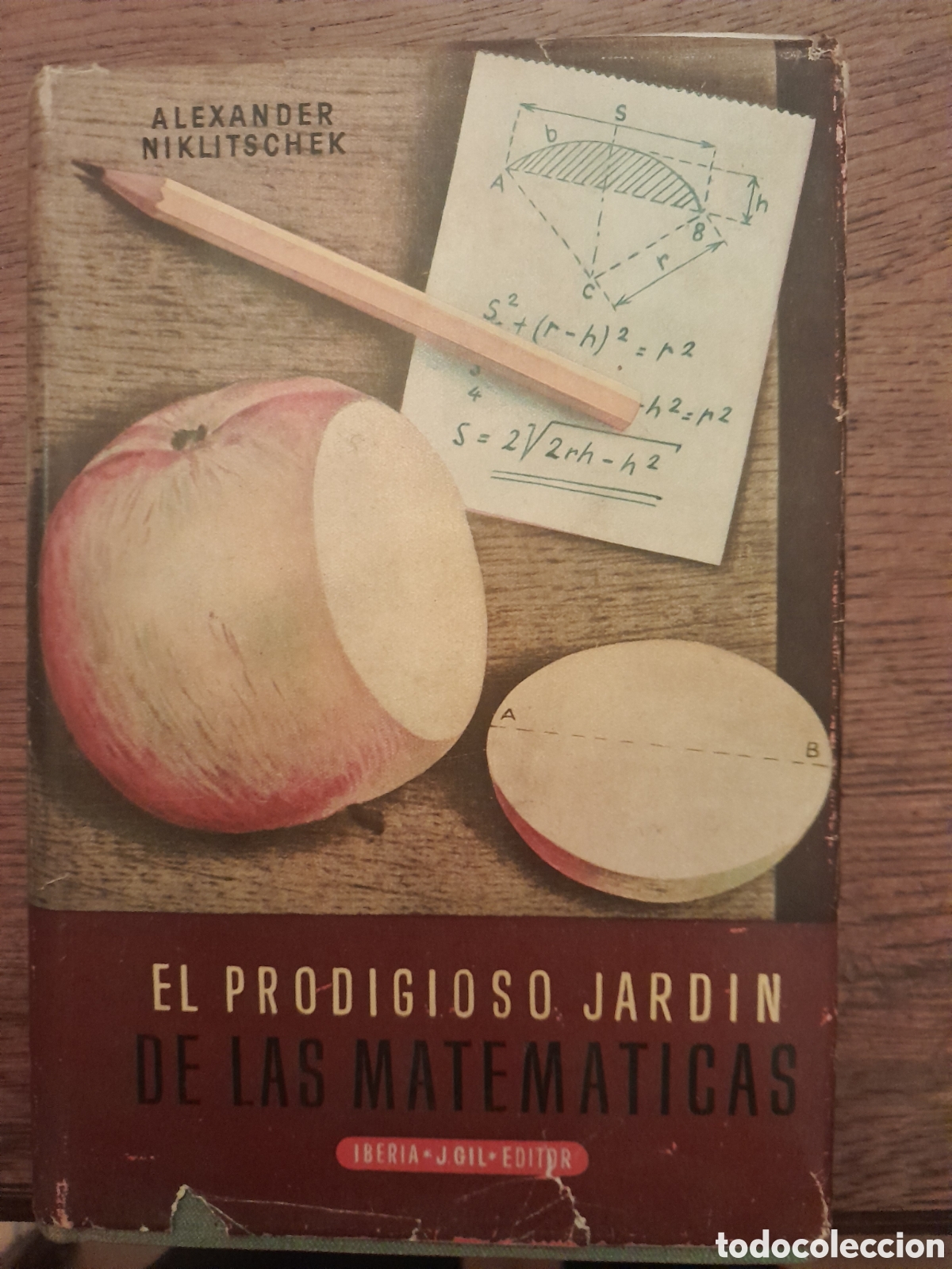 Libros de segunda mano de ciencias: El prodigioso jard&iacute;n de las matem&aacute;ticas 1943 - Foto 1
