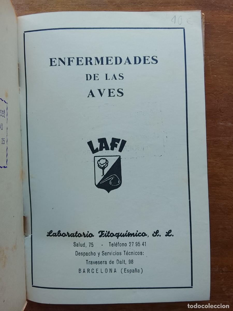 Libros de segunda mano: Enfermedades de las aves LAFI Barcelona - Foto 2