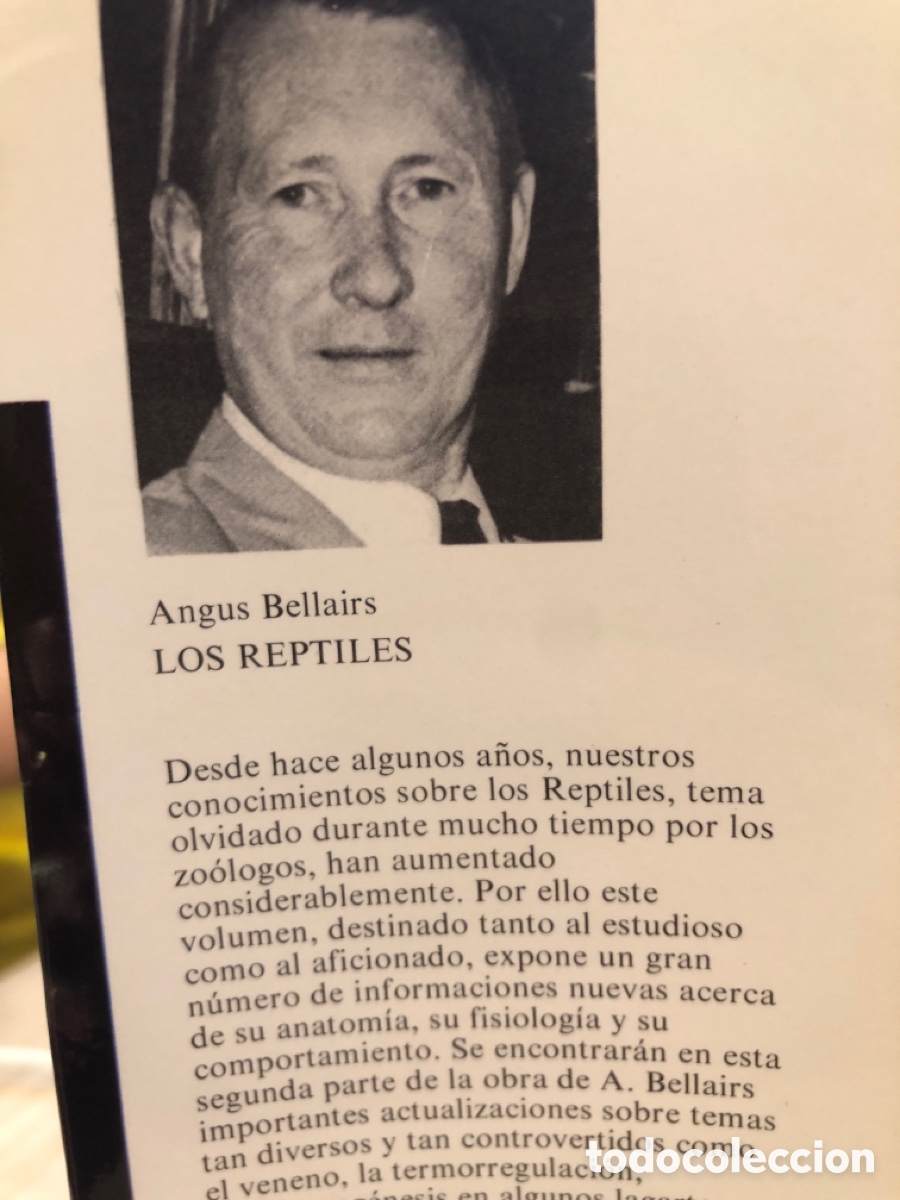Libros de segunda mano: Angus Bellairs. Los Reptiles. Tomo 2 - Foto 2