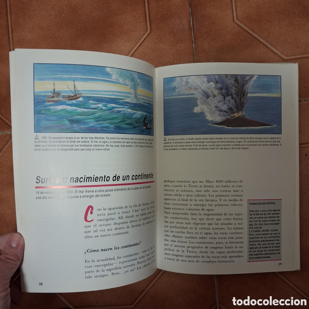 Libros de segunda mano: Volcanes y terremotos LAROUSSE 1991 - Foto 3