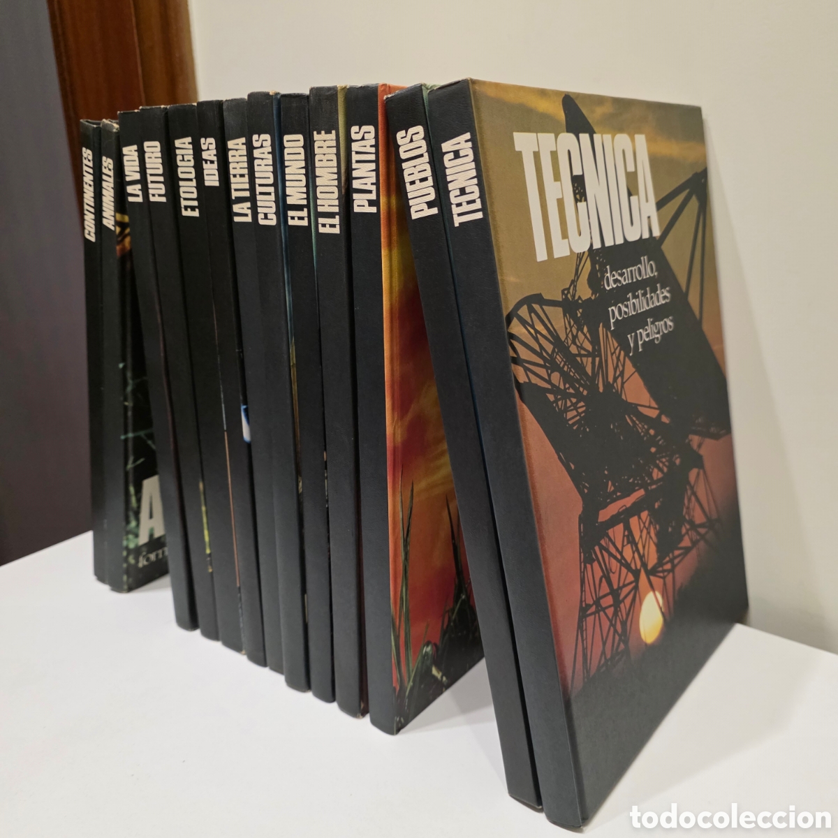Libros de segunda mano: El hombre en su mundo COMPLETA 13 tomos - C&iacute;rculo Lectores. Tierra Vida Animales Plantas Futuro Etol