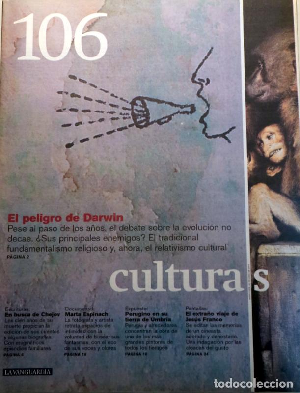 Libros de segunda mano: (Darwin - Chejov - Espinach, Marta - Franco, J.) - CULTURAS N&ordm; 106: El peligro de Darwin - Barcelona