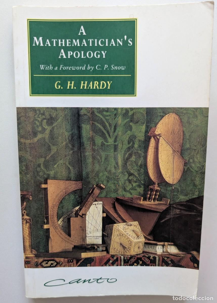 Libros de segunda mano de ciencias: A Mathematician's Apology - G. H. Hardy (Foreword by C. P. Snow) - Cambridge Canto