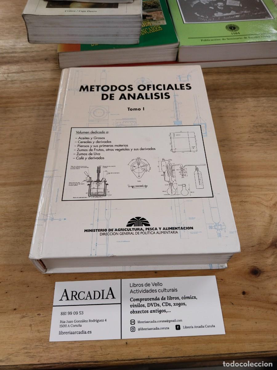 Libros de segunda mano de ciencias: M&eacute;todos Oficiales de An&aacute;lisis. Tomo I - Ministerio de Agricultura, Pesca y Alimentaci&oacute;n