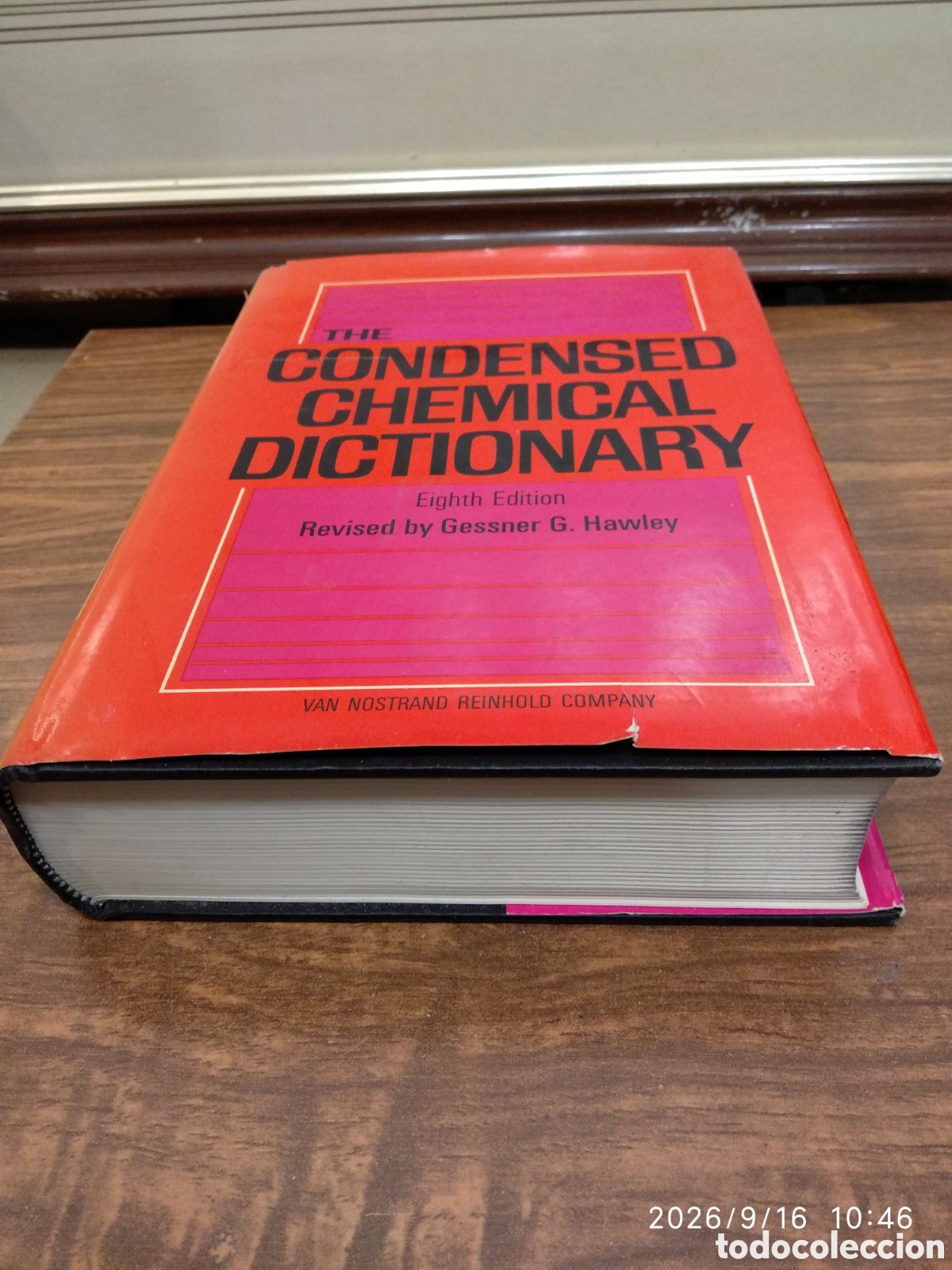Libros de segunda mano de ciencias: The condensed chemical Dictionary - Foto 2
