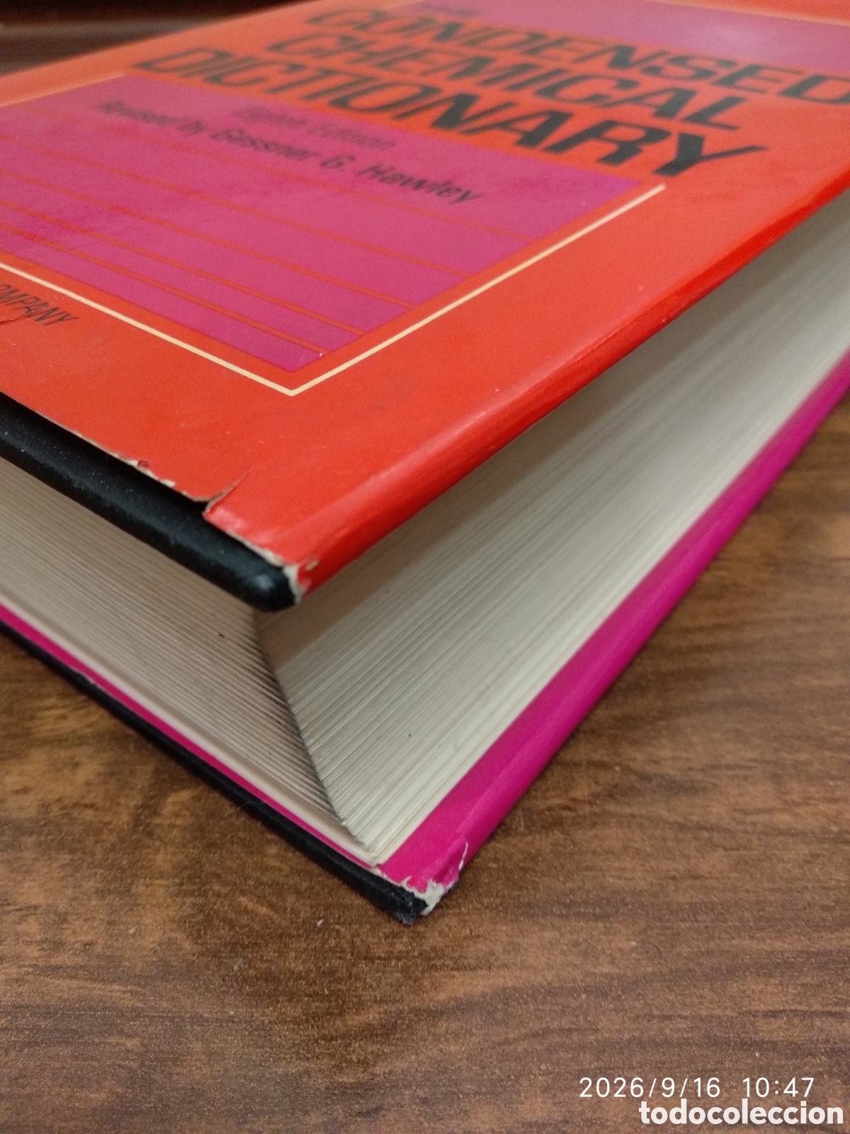 Libros de segunda mano de ciencias: The condensed chemical Dictionary - Foto 13