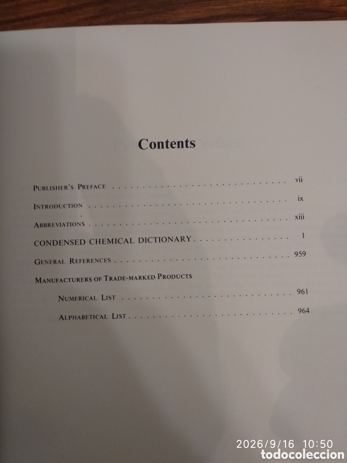 Libros de segunda mano de ciencias: The condensed chemical Dictionary - Foto 24