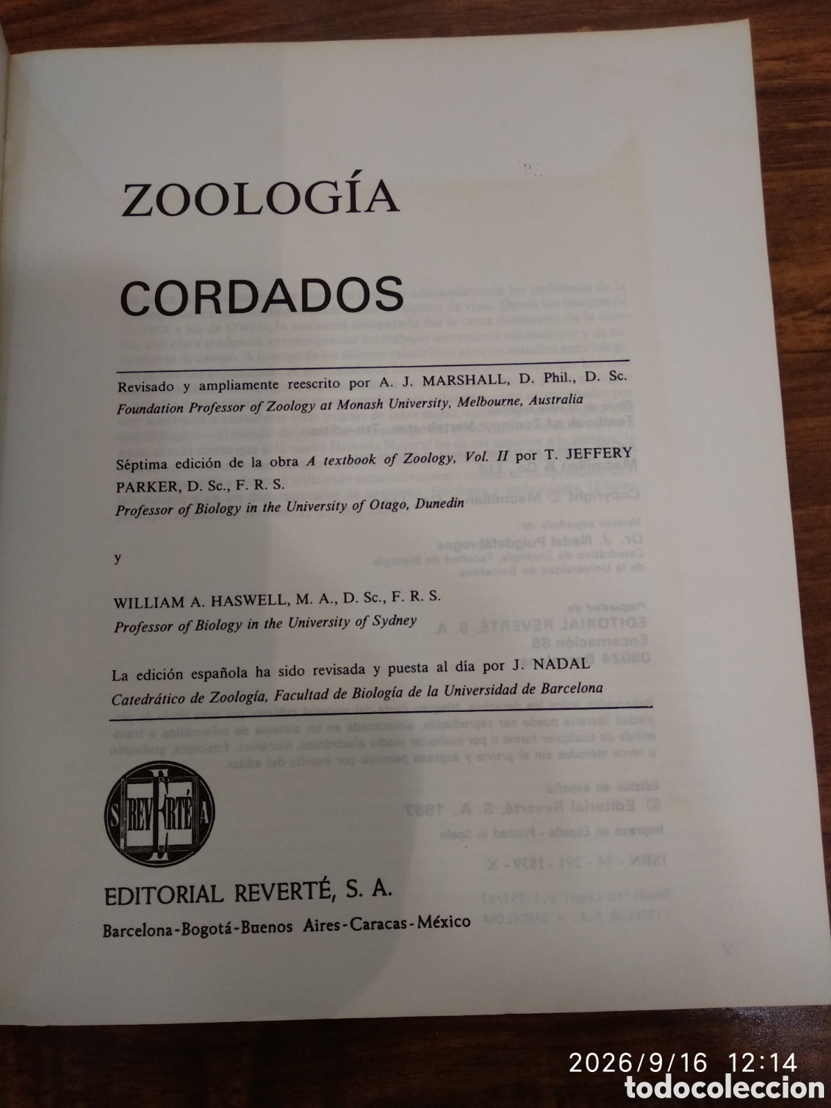 Libros de segunda mano: Zoolog&iacute;a (cordados vol. 2) - Foto 16