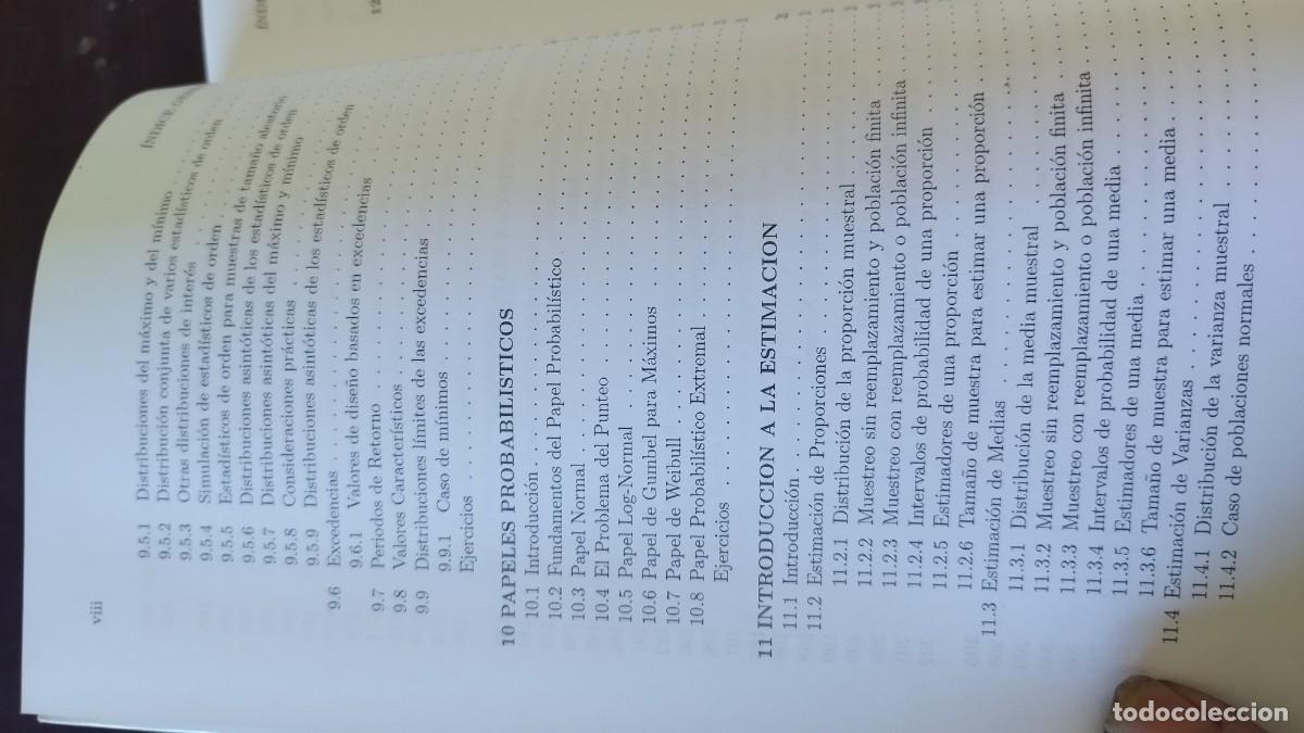 Libros de segunda mano de ciencias: ESTADISTICA APLICADA / CASTILLO-PRUNEDA / CJA603-GV-2 / MORALEA - Foto 10