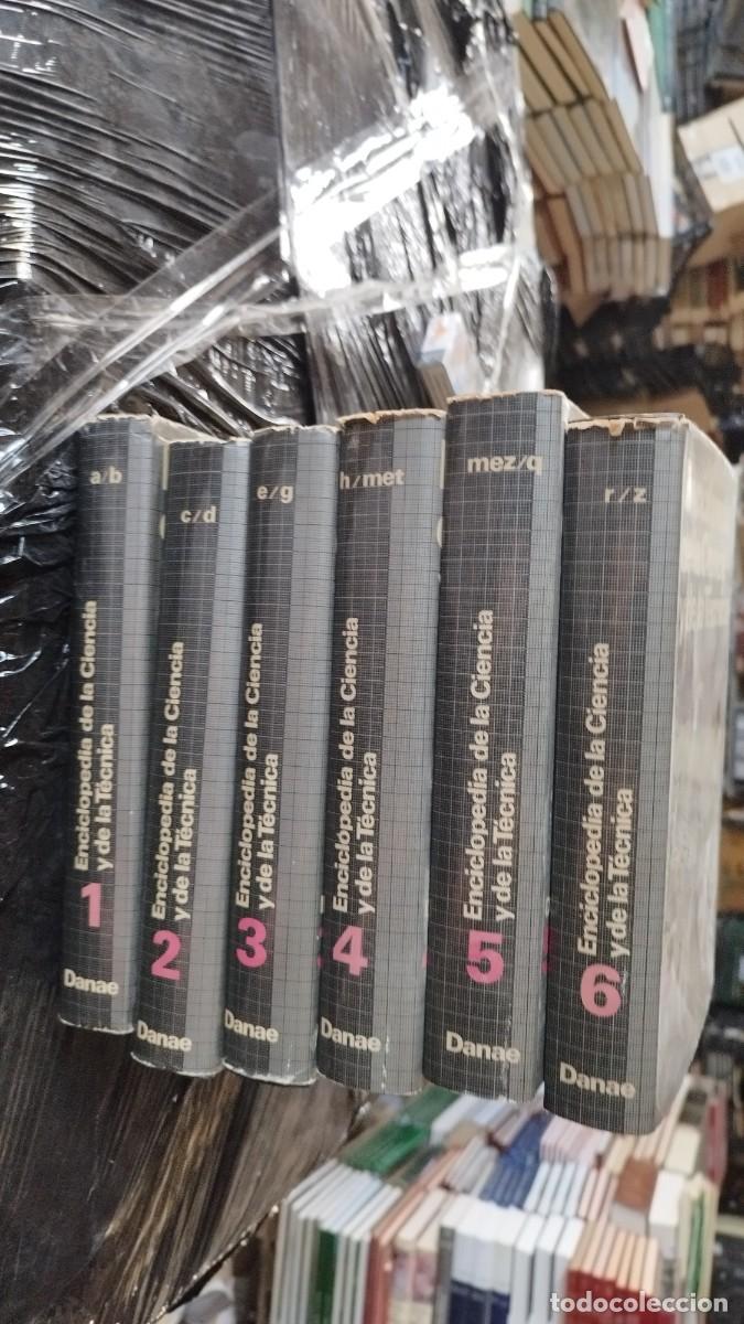 Libros de segunda mano de ciencias: ENCICLOPEDIA DE LA TECNICA Y DE LA CIENCIA 6 TOMOS / DANAE / EVA250