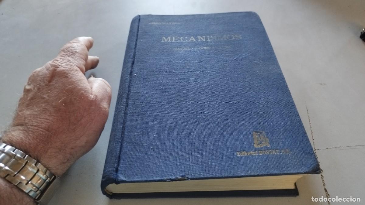 Libros de segunda mano de ciencias: MECANISMOS (CALCULO Y CONSTRUCCION) / CELSO MAXIMO DEL COSSO / GRAV26 / 1965 DOSSAT - Foto 2