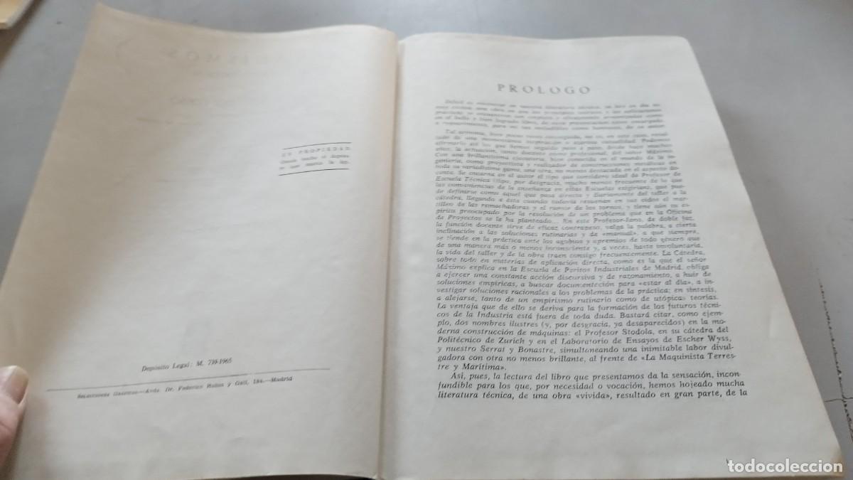 Libros de segunda mano de ciencias: MECANISMOS (CALCULO Y CONSTRUCCION) / CELSO MAXIMO DEL COSSO / GRAV26 / 1965 DOSSAT - Foto 8