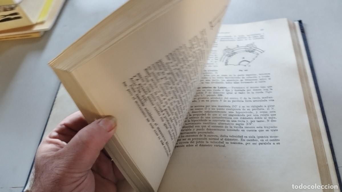 Libros de segunda mano de ciencias: MECANISMOS (CALCULO Y CONSTRUCCION) / CELSO MAXIMO DEL COSSO / GRAV26 / 1965 DOSSAT - Foto 9