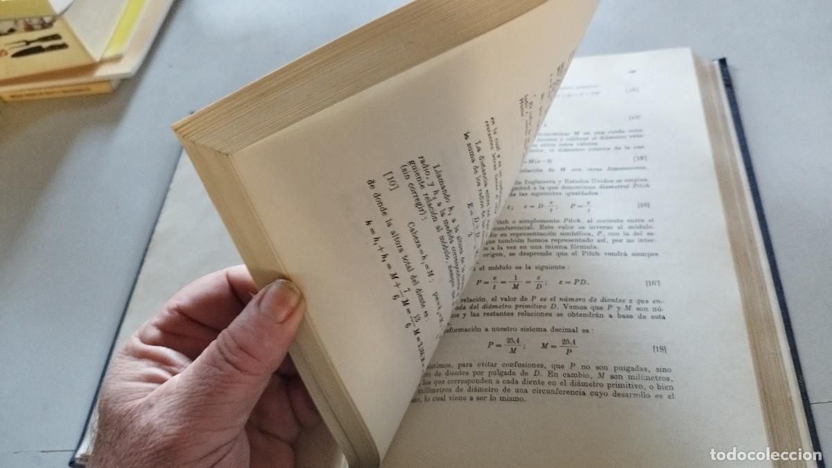 Libros de segunda mano de ciencias: MECANISMOS (CALCULO Y CONSTRUCCION) / CELSO MAXIMO DEL COSSO / GRAV26 / 1965 DOSSAT - Foto 10