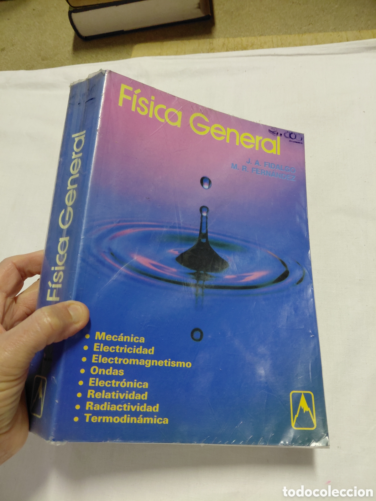 Libros de segunda mano de ciencias: FISICA GENERAL.J.A.FIDALGO-M.R.FERNANDEZ.EDITORIAL EVEREST 2000 CON SUBRAYADOS A ROTULADOR