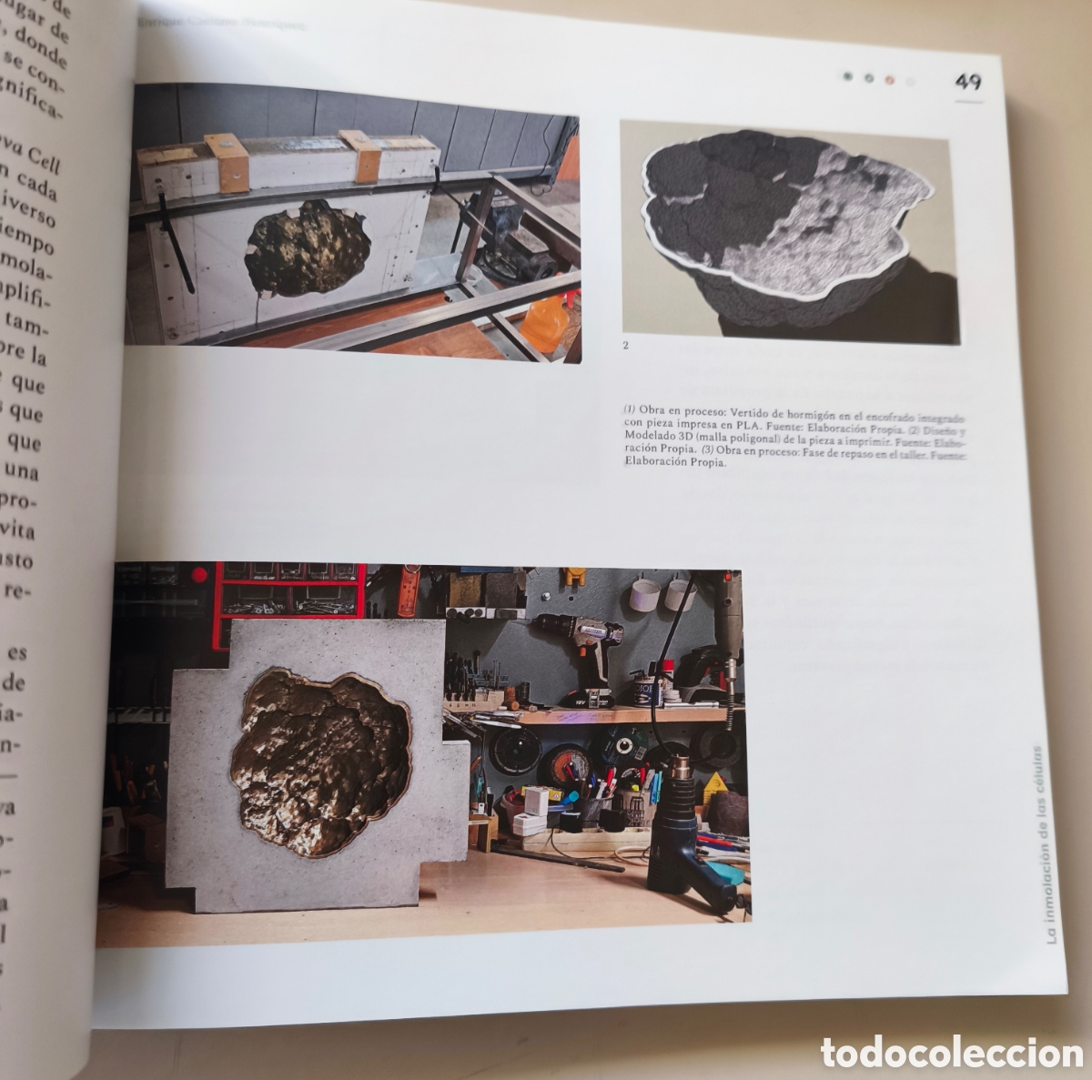 Libros de segunda mano de ciencias: ARTE Y CIENCIA LA INMOLACION DE LAS MOLECULAS - Foto 4