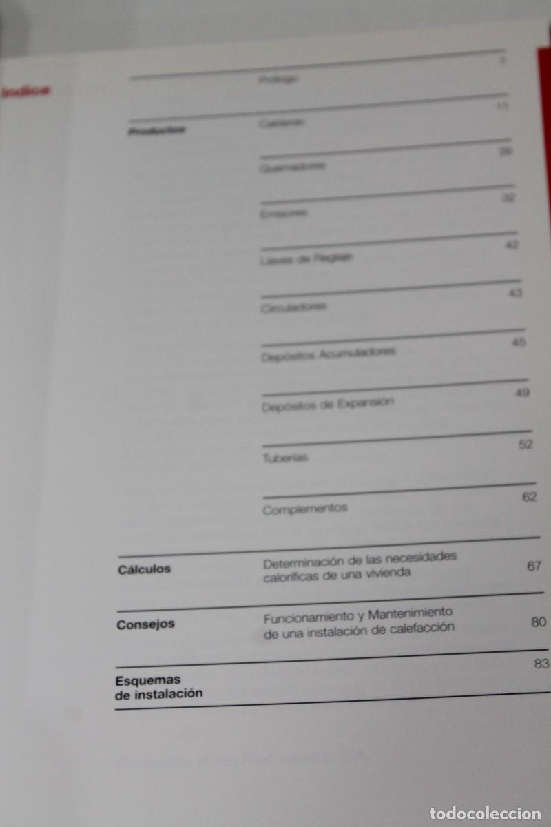 Libros de segunda mano de ciencias: MANUAL PR&Aacute;CTICO DE CALEFACCI&Oacute;N DOMESTICA ROCA 1999 - Foto 3