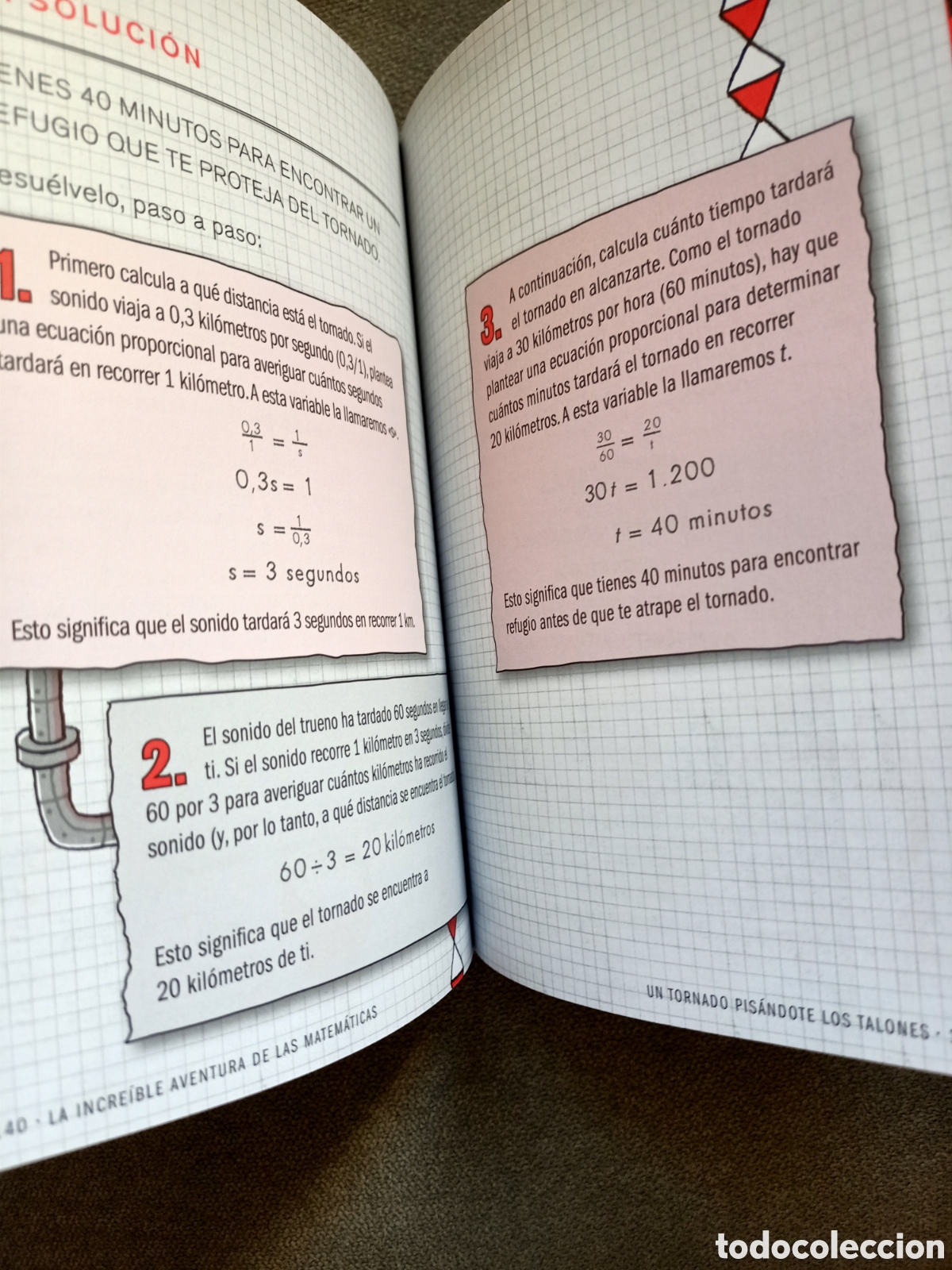 Libros de segunda mano de ciencias: La incre&iacute;ble aventura de las matem&aacute;ticas. - Foto 4