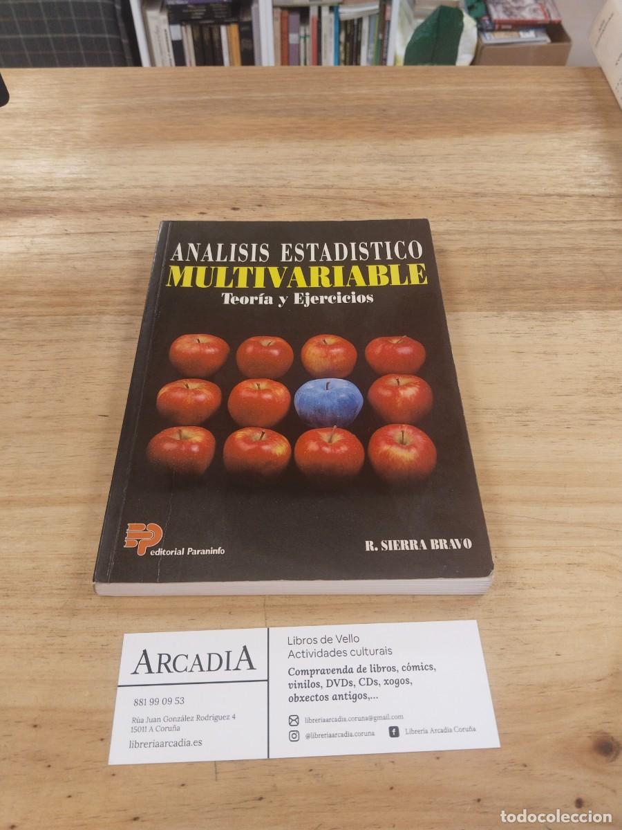 Libros de segunda mano de ciencias: Analisis Estad&iacute;stico Multivariable. Teor&iacute;a y ejercicios. - R. Sierra Bravo - Foto 1