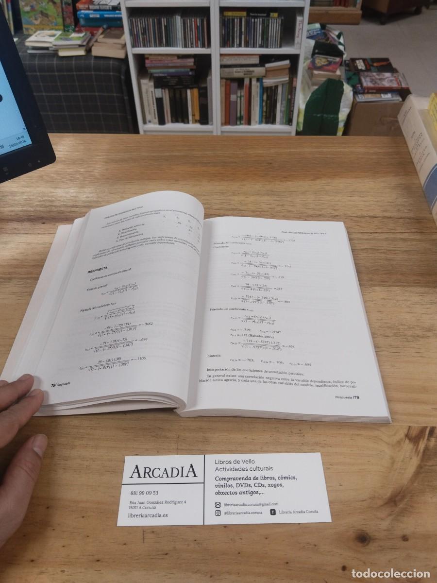 Libros de segunda mano de ciencias: Analisis Estad&iacute;stico Multivariable. Teor&iacute;a y ejercicios. - R. Sierra Bravo - Foto 19