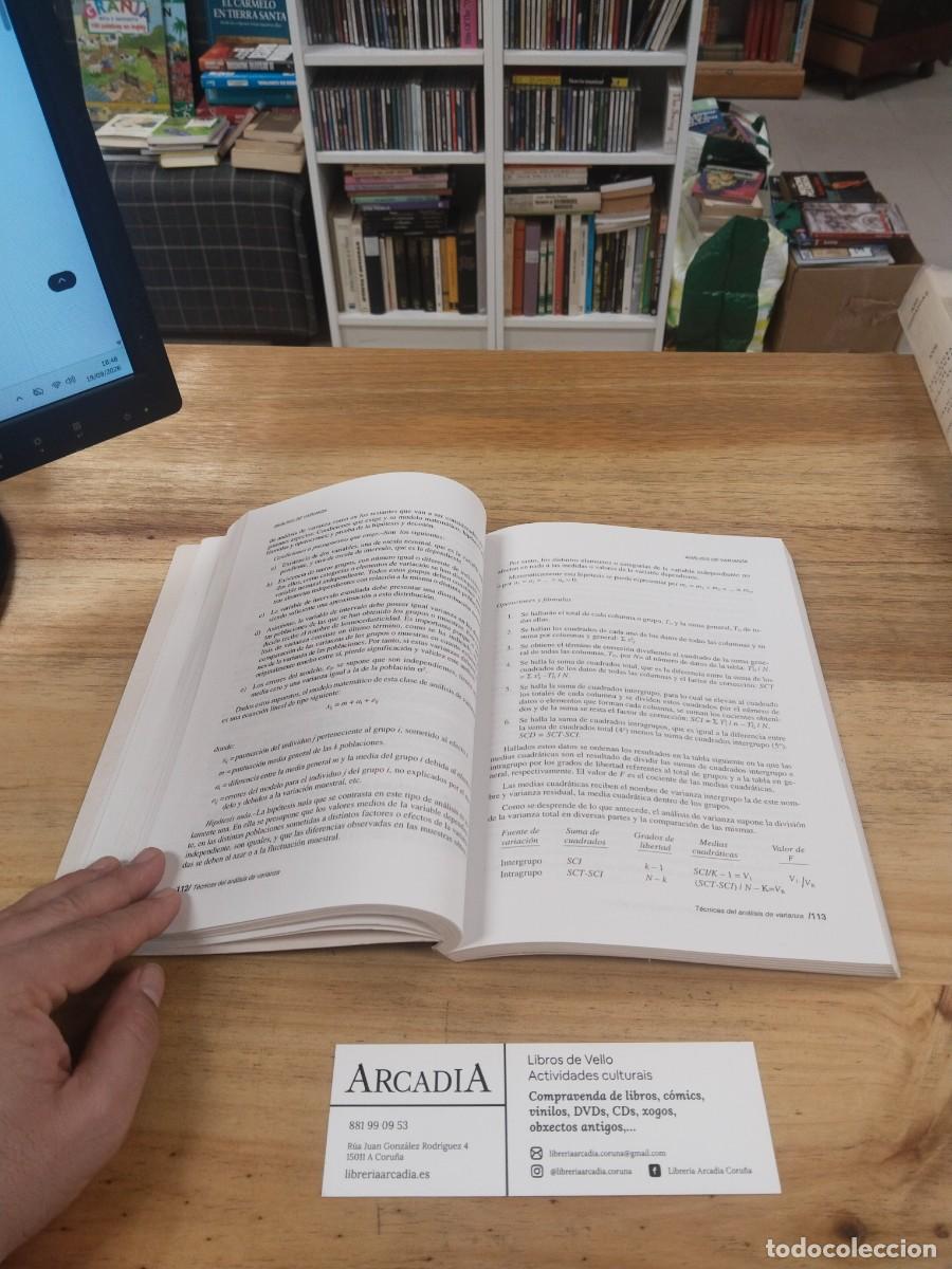 Libros de segunda mano de ciencias: Analisis Estad&iacute;stico Multivariable. Teor&iacute;a y ejercicios. - R. Sierra Bravo - Foto 20