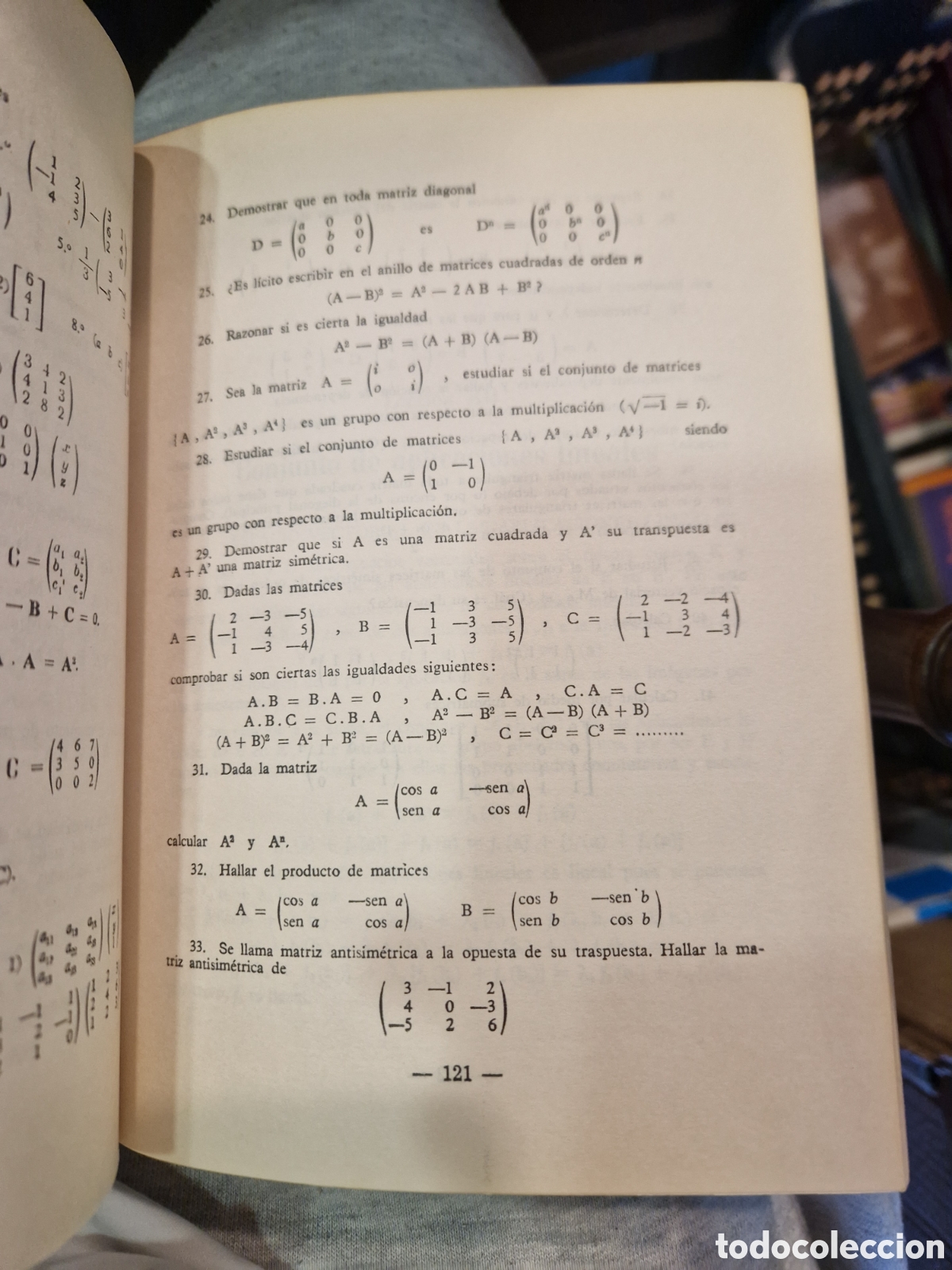 Libros de segunda mano de ciencias: THOMAS ARA, Luis &Aacute;lgebra lineal - Foto 2