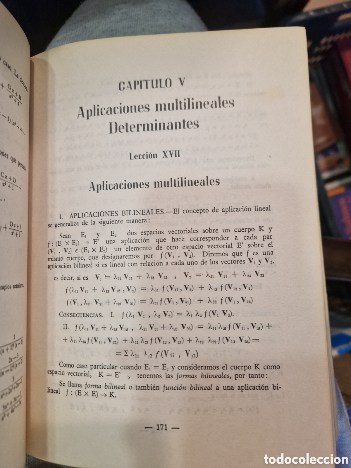 Libros de segunda mano de ciencias: THOMAS ARA, Luis &Aacute;lgebra lineal - Foto 3
