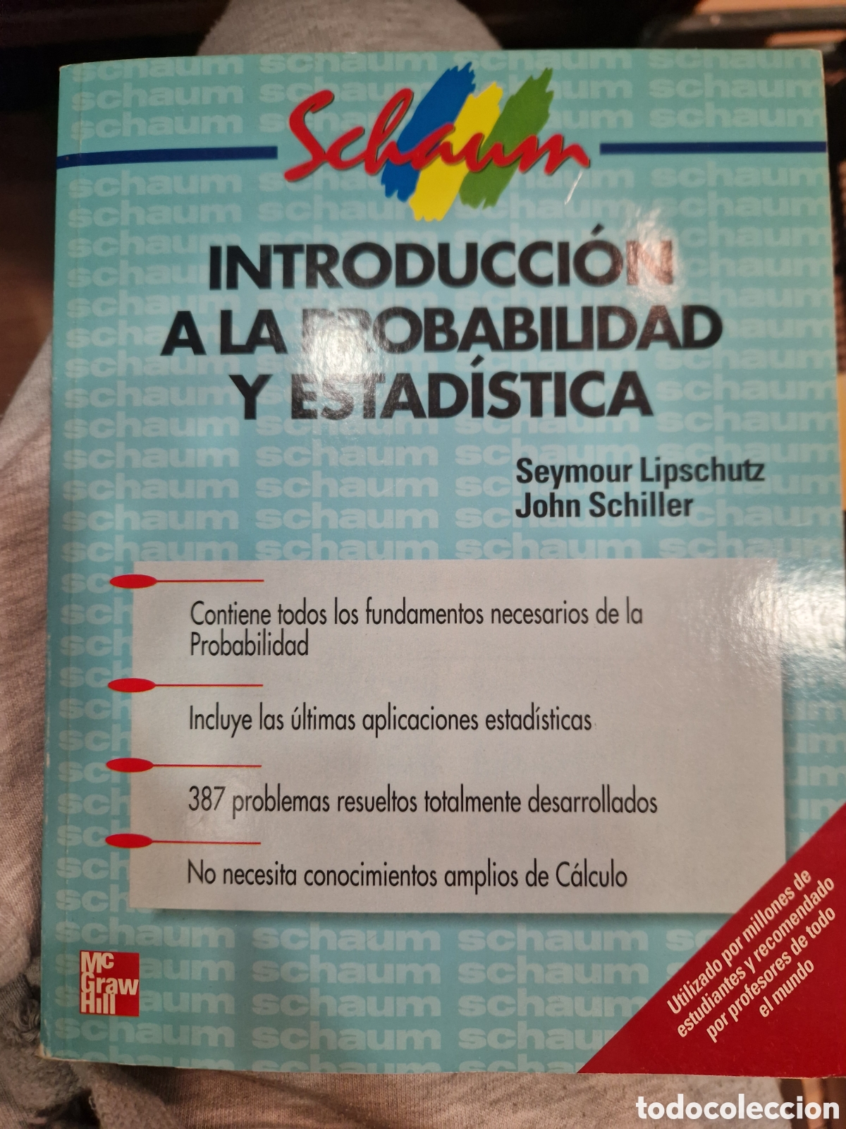 Libri di seconda mano: LIPSCHUTZ, Seymour Introducci&oacute;n a la probabilidad y estad&iacute;stica