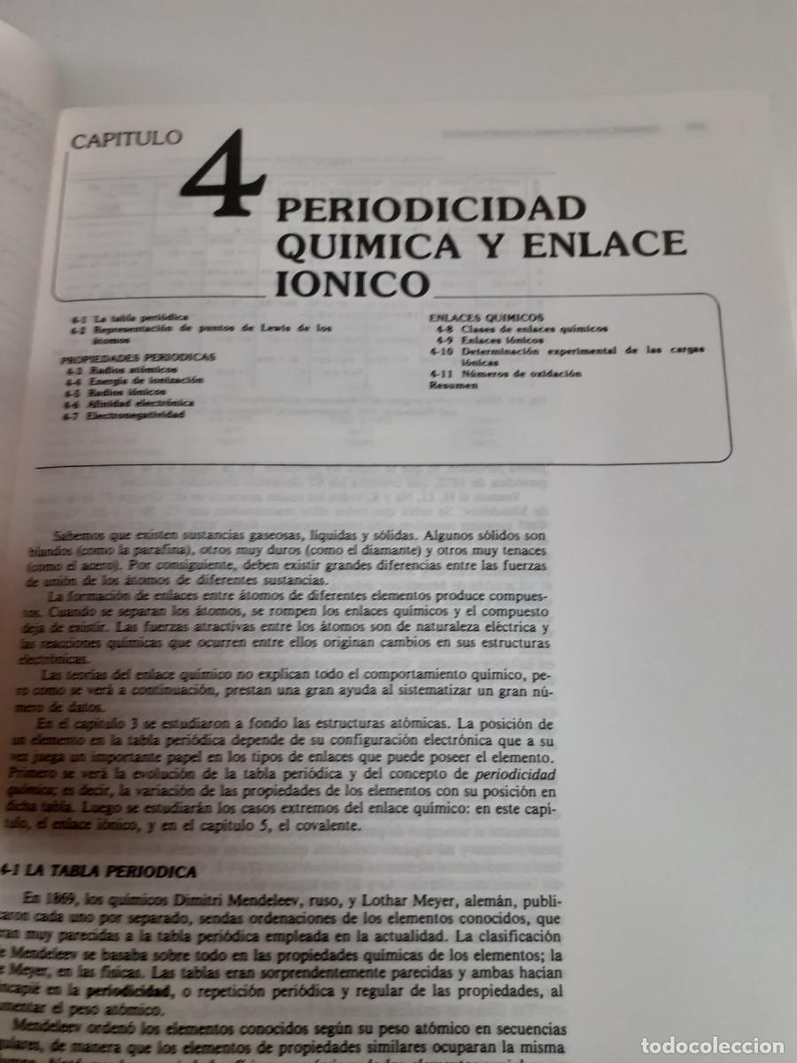 Libros de segunda mano de ciencias: Qu&iacute;mica General. Whitten y Gailey. - Foto 6