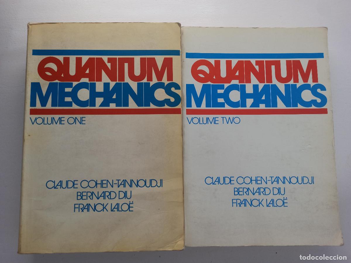 Libros de segunda mano de ciencias: Quantum mechanics (2 vols. en ingl&eacute;s) - Cohen-Tannoudji, Diu, Lalo&euml;