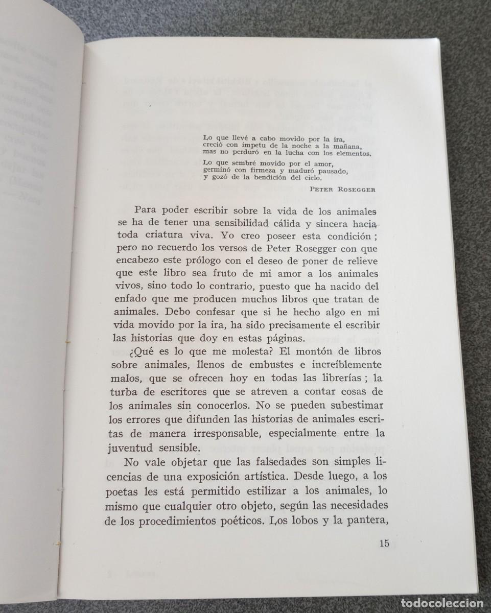 Libros de segunda mano: Hablaba Con Las Bestias, Los Peces Y Los P&aacute;jaros Konrad Lorenz - Foto 6