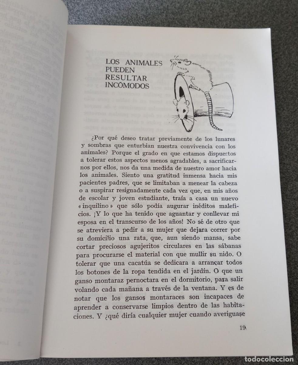 Libros de segunda mano: Hablaba Con Las Bestias, Los Peces Y Los P&aacute;jaros Konrad Lorenz - Foto 7