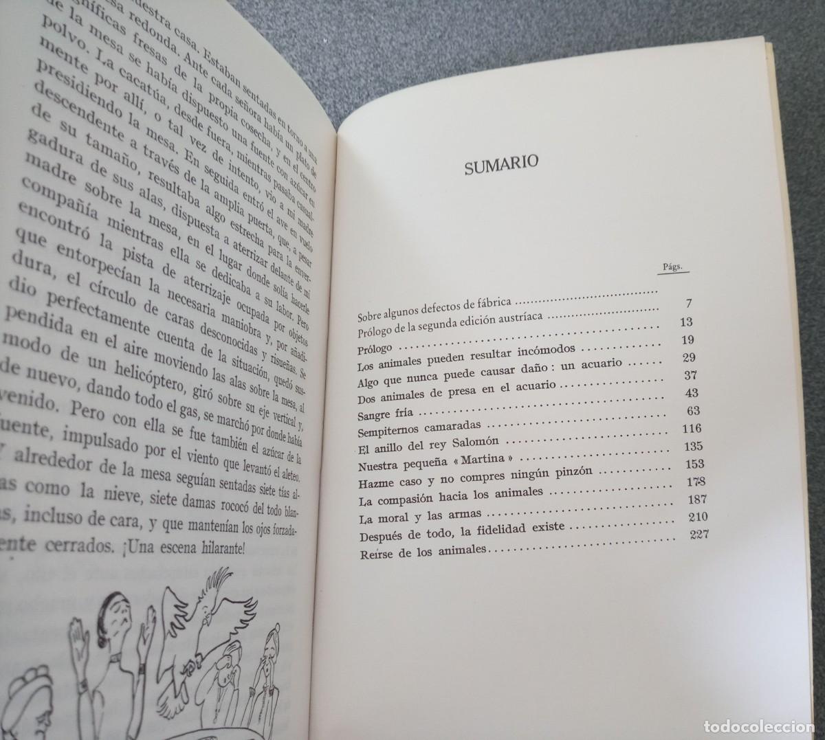Libros de segunda mano: Hablaba Con Las Bestias, Los Peces Y Los P&aacute;jaros Konrad Lorenz - Foto 9