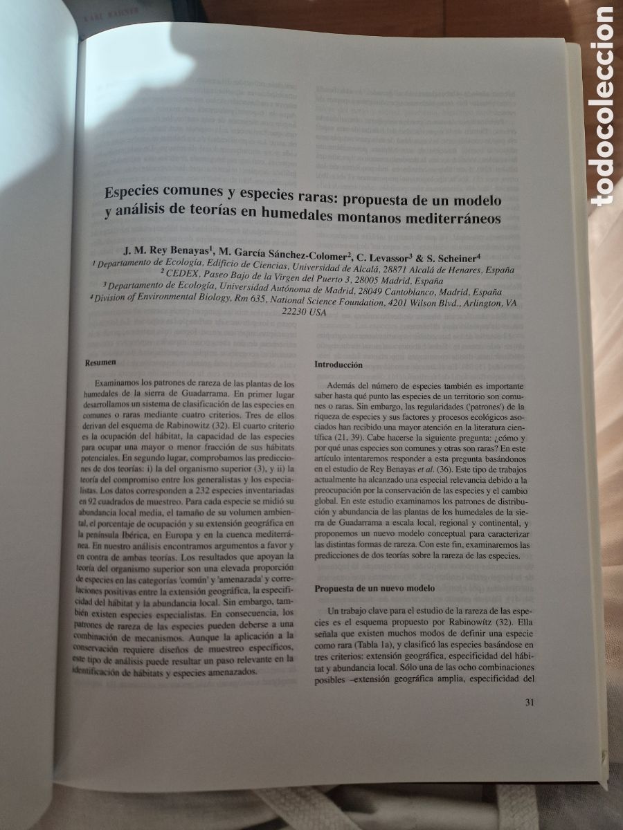 Libros de segunda mano: DIVERSIDAD biol&oacute;gica y biodiversidad - Foto 2