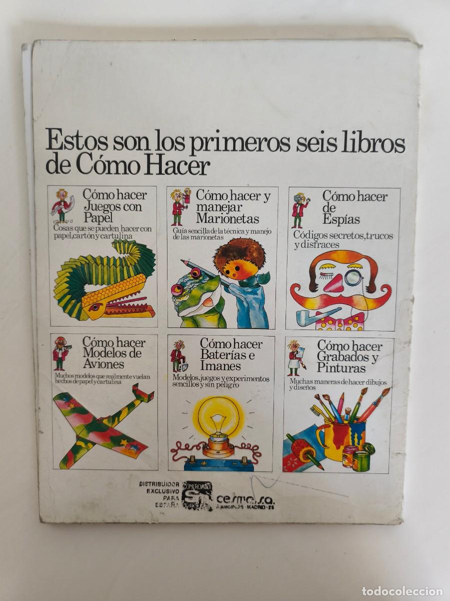 Libros de segunda mano de ciencias: C&oacute;mo hacer bater&iacute;as e imanes 1977 - Foto 2