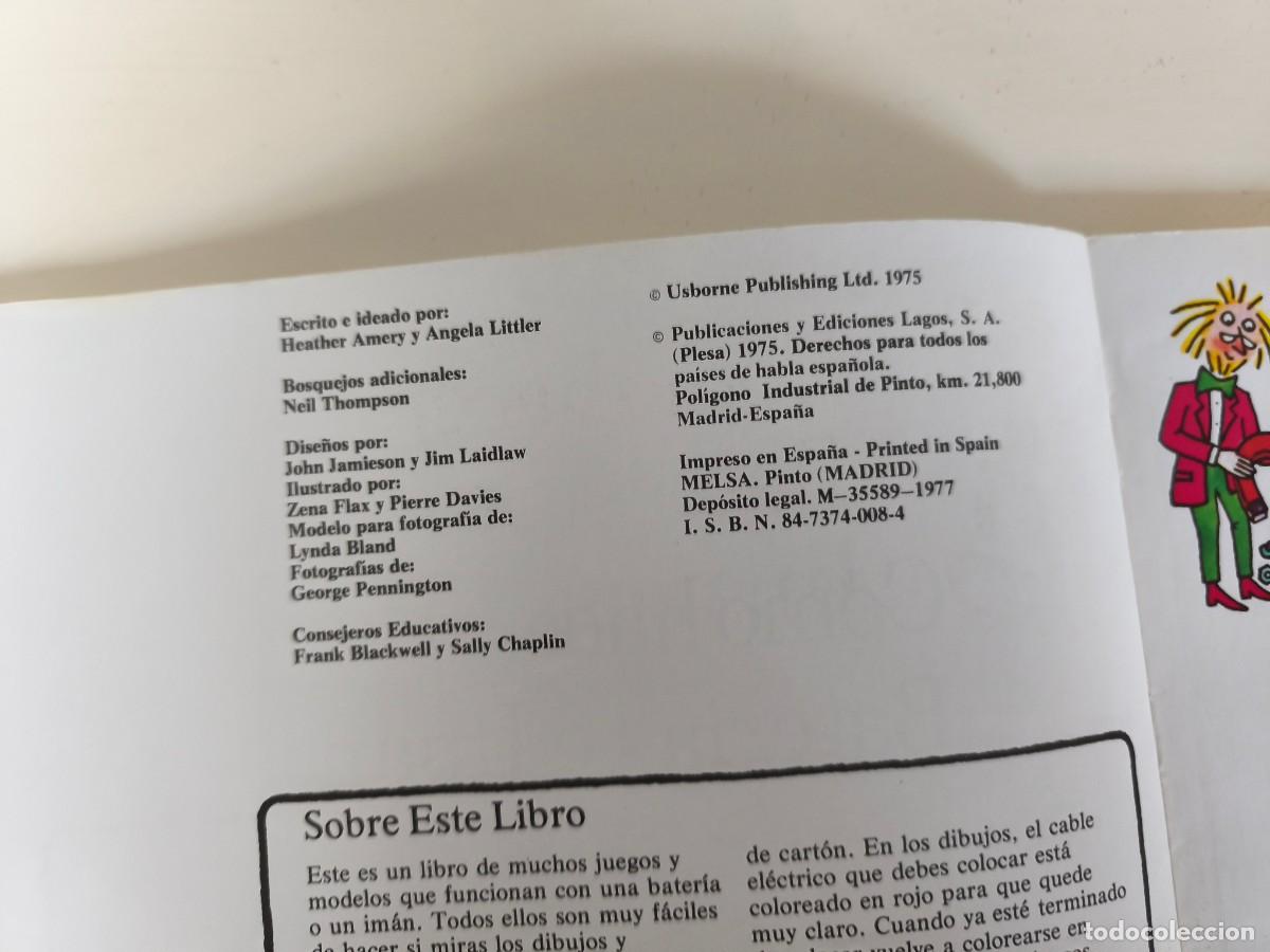Libros de segunda mano de ciencias: C&oacute;mo hacer bater&iacute;as e imanes 1977 - Foto 3