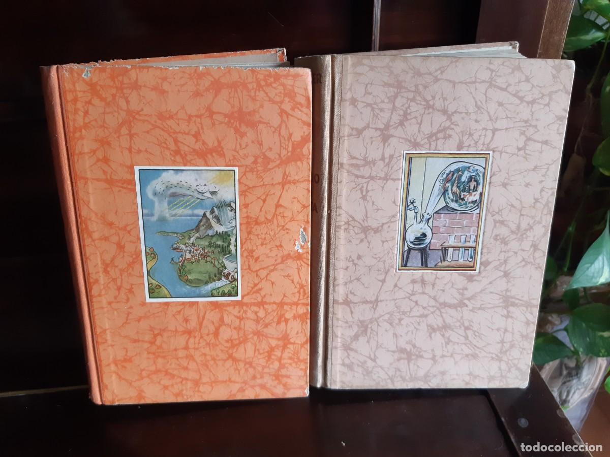 Libros de segunda mano de ciencias: EL MUNDO EN LA RETORTA y T&Uacute; Y LA ELECTRICIDAD