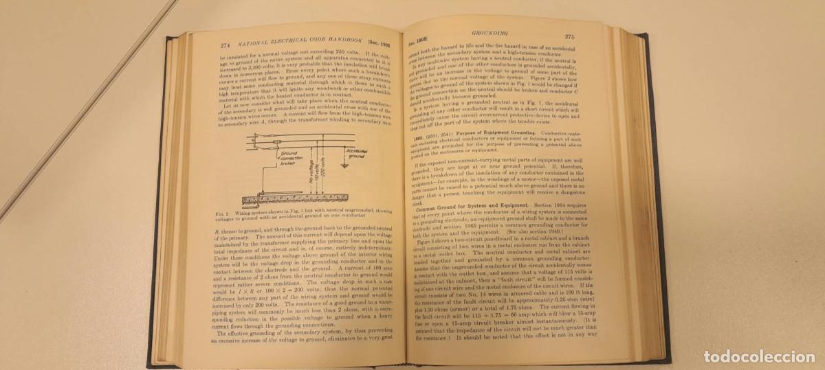 Libros de segunda mano de ciencias: NATIONAL ELECTRICAL CODE HANDBOOK - Abbott - 1951 Code (7th Edition) - McGraw-Hill - Foto 2