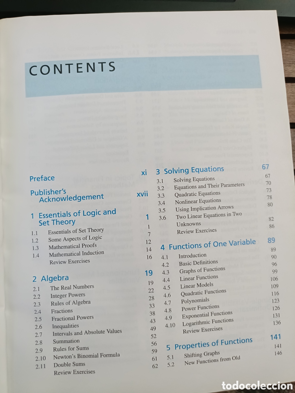 Libros de segunda mano de ciencias: Essential mathematics for Economic Analysis. Knut Sydsaeter... Always learning, Pearson. Matem&aacute;ticas - Foto 4