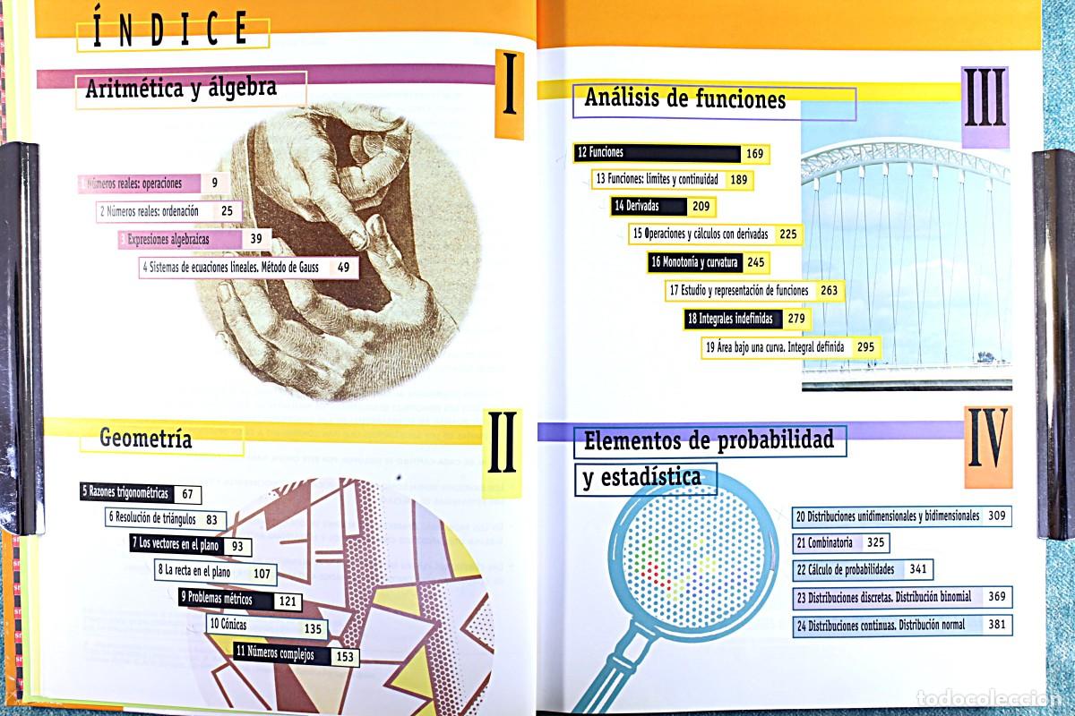 Libros de segunda mano de ciencias: Matem&aacute;ticas 1. Algoritmo. Bachillerato. Mathematics 1. Algorithm. High School (Bachillerato). - Foto 5