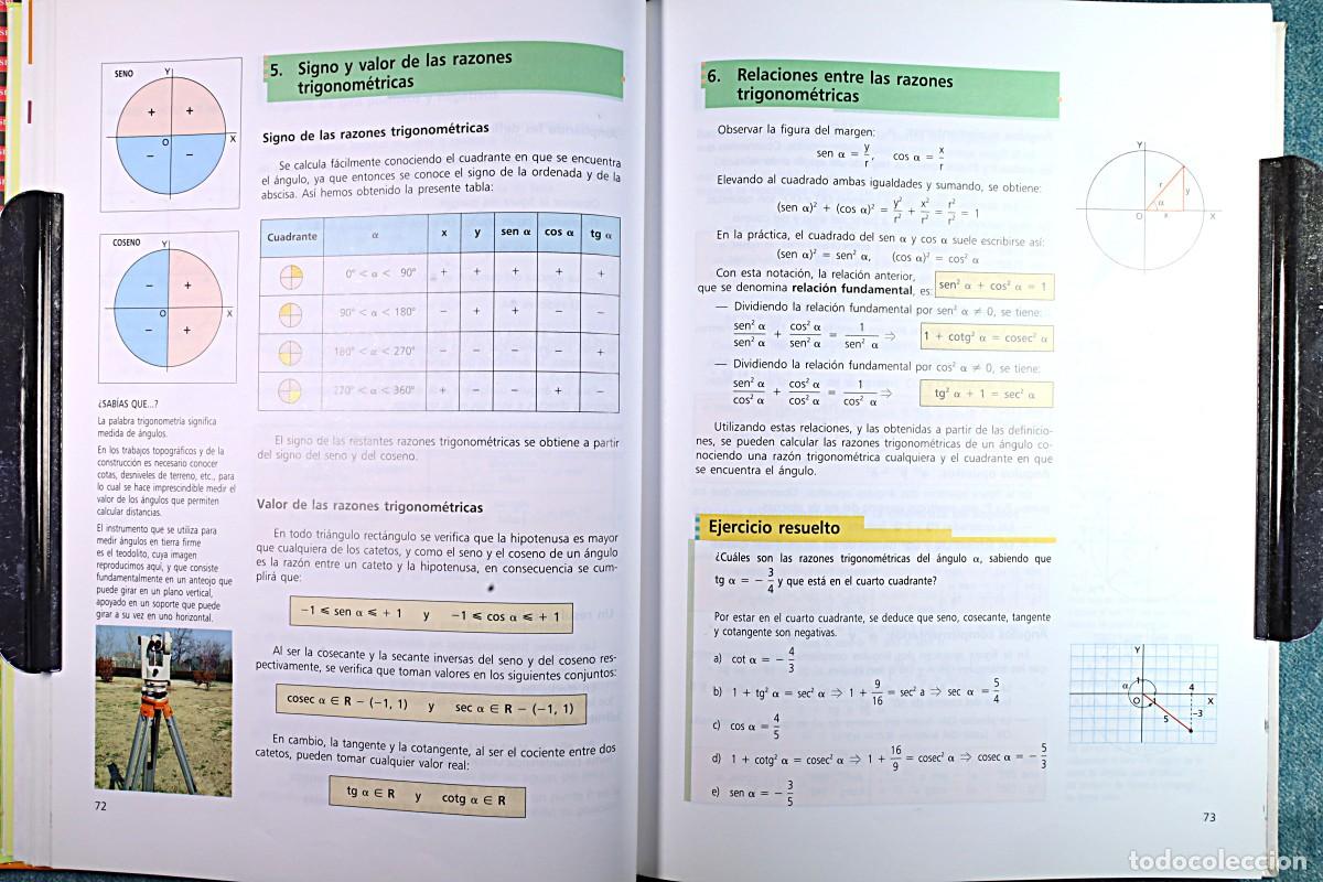 Libros de segunda mano de ciencias: Matem&aacute;ticas 1. Algoritmo. Bachillerato. Mathematics 1. Algorithm. High School (Bachillerato). - Foto 6