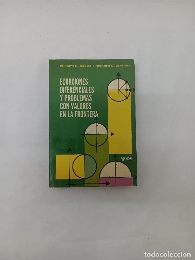 Libros de segunda mano de ciencias: ECUACIONES DIFERENCIALES Y PROBLEMAS CON VALORES EN LA FRONTERA 6437