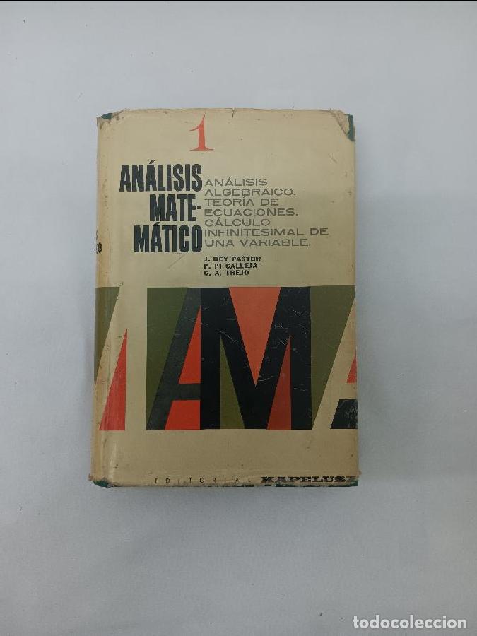 Libros de segunda mano de ciencias: AN&Aacute;LISIS MATEM&Aacute;TICO 6431