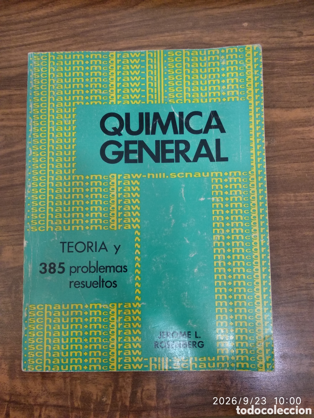 Libros de segunda mano de ciencias: Qu&iacute;mica general.Teoria y 385 problemas resueltos