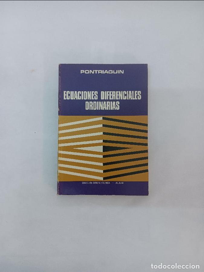 Libros de segunda mano de ciencias: ECUACIONES DIFERENCIALES ORDINARIAS 6456