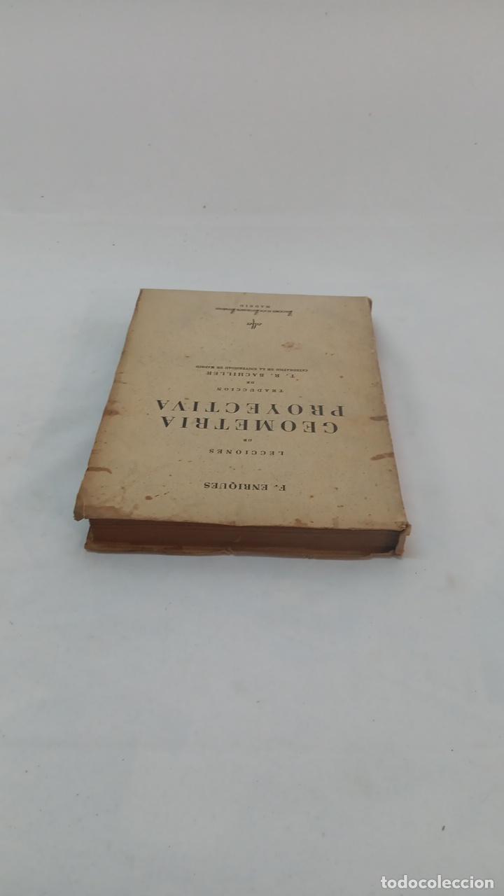 Libros de segunda mano de ciencias: LECCIONES DE GEOMETRIA PROYECTIVA 6448 - Foto 5