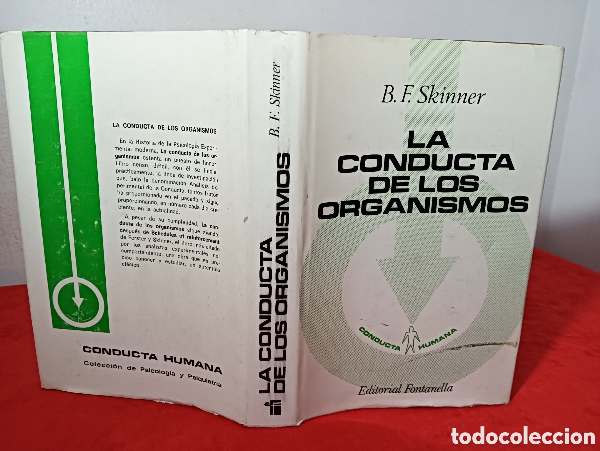 Libros de segunda mano: LA CONDUCTA DE LOS ORGANISMOS, SKINNER - Foto 2